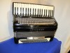 Excelsior 120 bass accordion in black